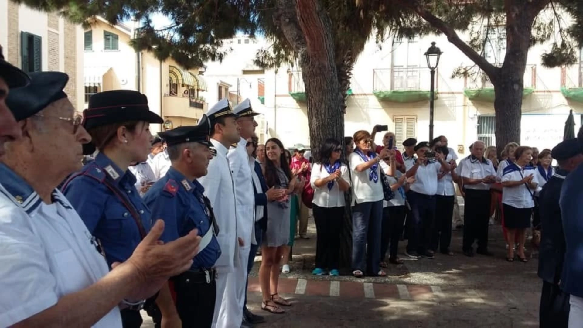 Cerimonia di inaugurazione del Museo Marinaro